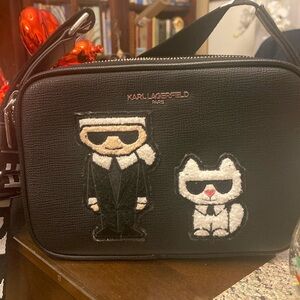 Karl Lagerfeld crossbody bag.
